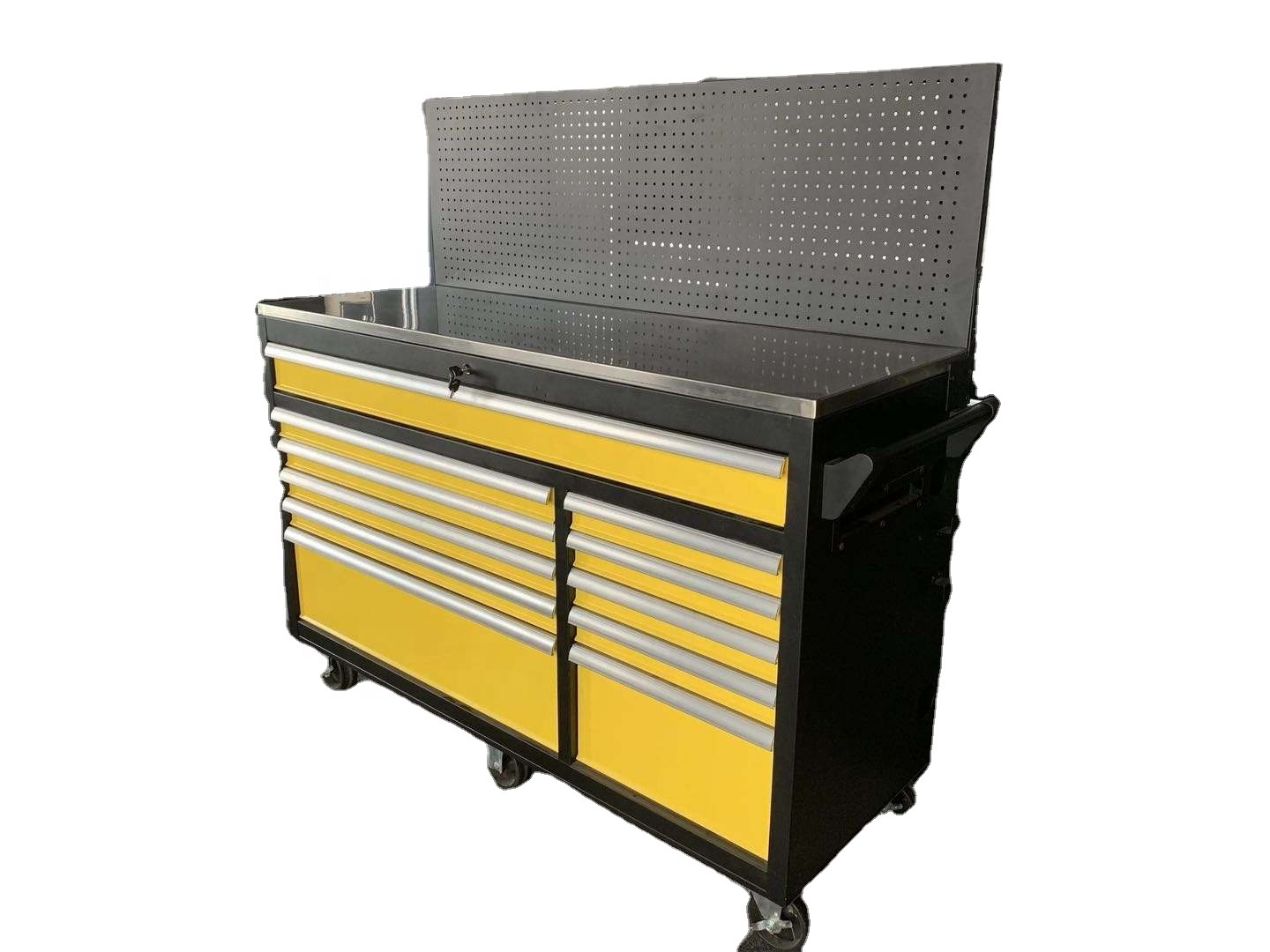 Garage Storage Cabinet Garage Tool Over Car Bonnet Storage Cabinet Metal Cabinet Large Capacity Design Durable ISO9001 KN-0-11