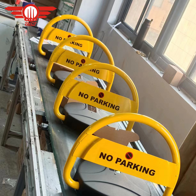 Wireless Solar Parking Space Lock Barrier No Parking Device Remote Control Smart Parking Lock