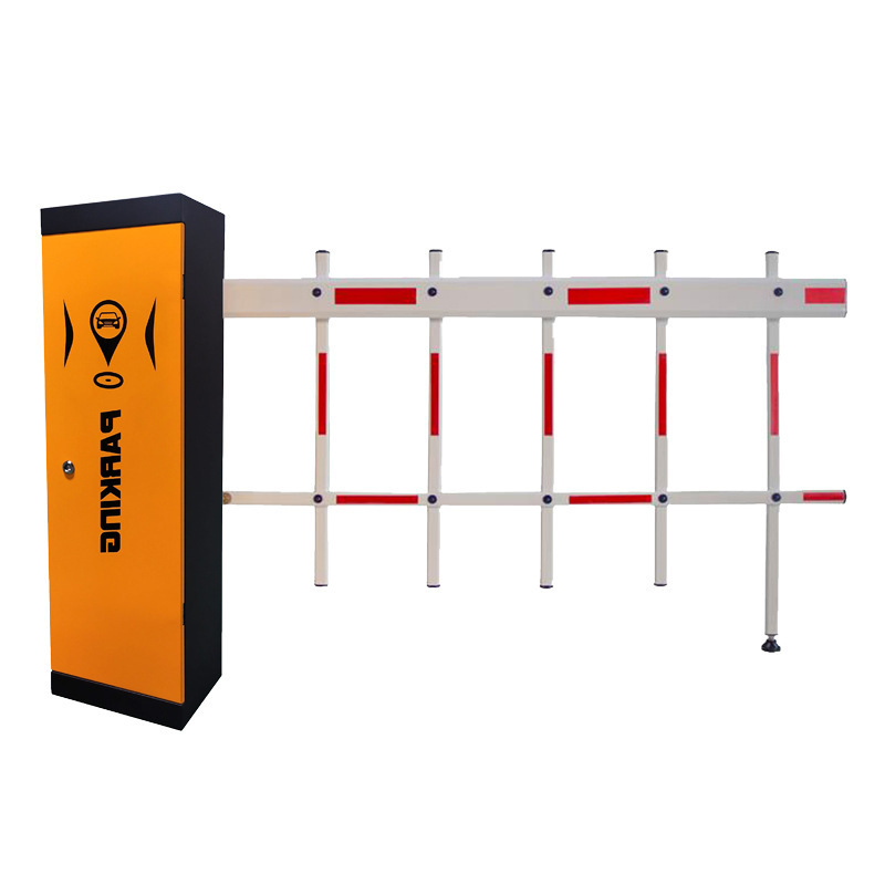 Heavy Duty Electric Gate Barrier Arms Spring Automatic Car Parking Boom Gate Automatic Barrier Set