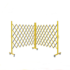 Factory Retractable Guardrail Fence Barrier Portable Metal Expandable Telescopic Road Safety Barriers