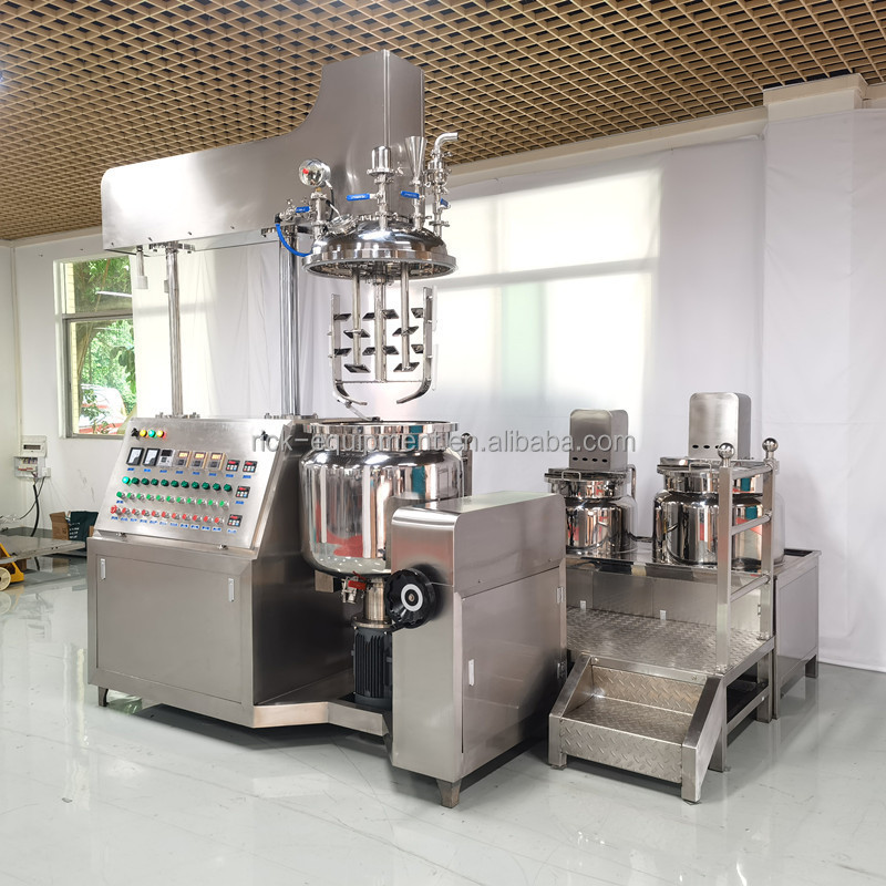 Cosmetics manufacturing equipment liquid homogeneous mixer stainless steel mixing tank came syrup making homogenizing machine