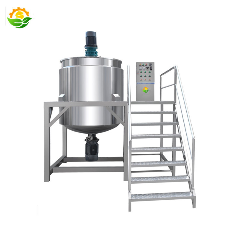 High Shear Food Emulsion Mixer Fertilizer Chemical Liquid Soap Mixing Tank Making Machine