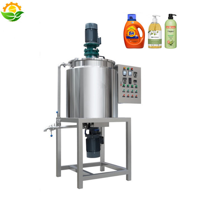 High Shear Food Emulsion Mixer Fertilizer Chemical Liquid Soap Mixing Tank Making Machine