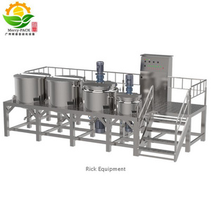 Factory Direct Sales SUS304 Buy 100l Liquid Mixing Tank High Shear Mixer With A Three Blade Propeller