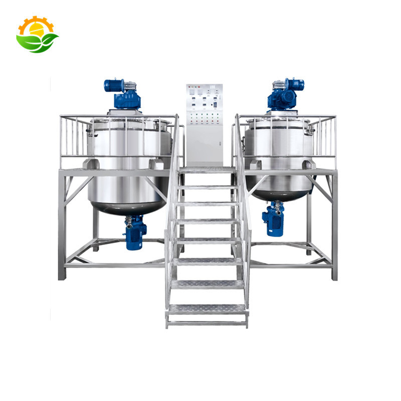 High Shear Food Emulsion Mixer Fertilizer Chemical Liquid Soap Mixing Tank Making Machine