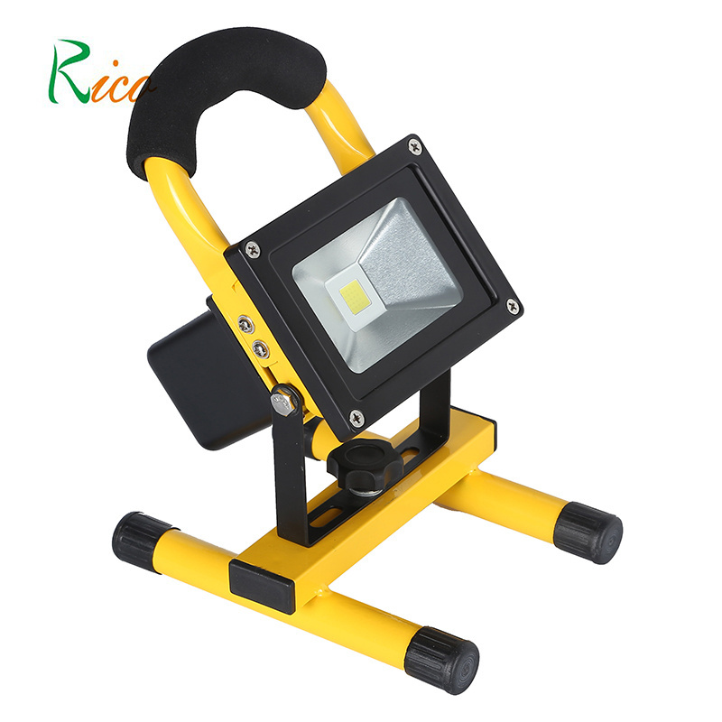 New design 100 watt Remote control  Portable outdoor IP65 waterproof Work Light  rechargeable Led Flood Light