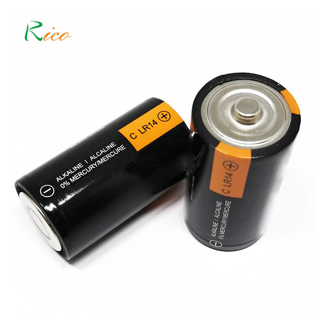 Dry Cell Alkaline Battery Manufacturers Dry Battery 1.5V C size LR14 For Home Appliances