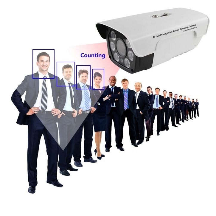 Face Detection People counting camera IP Infrared Waterproof Dome Camera People counter smart-people-counting camera