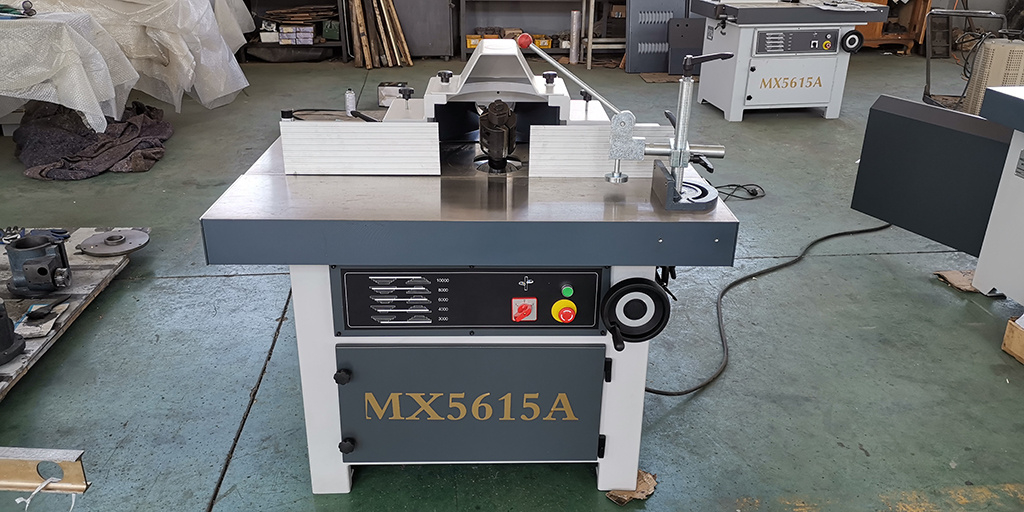 MX5615A Tilt spindle wood shaping machine with sliding table