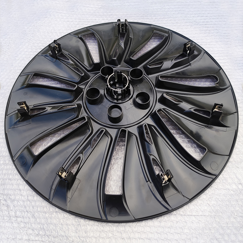 4PCS HubCap Performance Replacement WheelCap 19 Inch Hubcap Full Rim Cover for Tesla Model Y 2018-2023