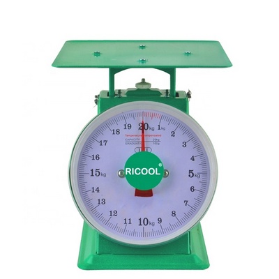 20kg/44lb mechanical dial spring platform scale