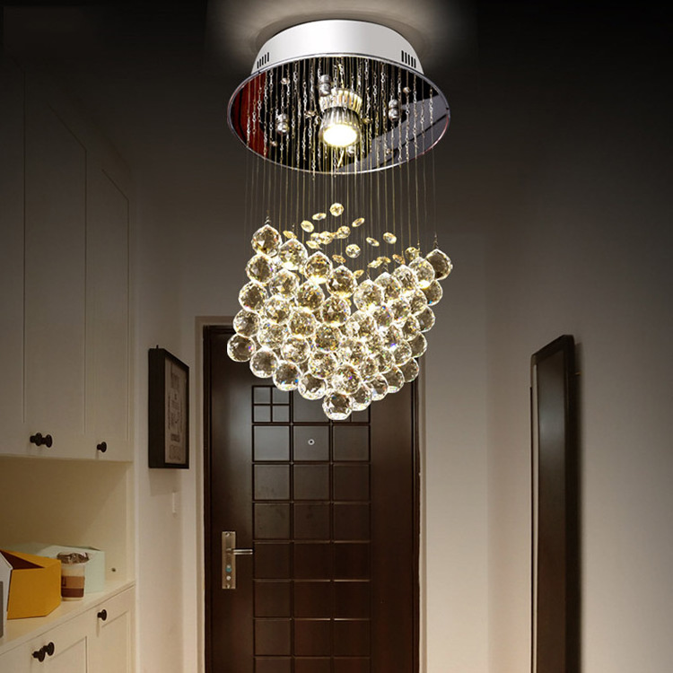 Small Crystal Chandelier Lighting For Bedroom Study Room Ceiling Chandeliers Gold Black Lustre Cristal Light Fixtures