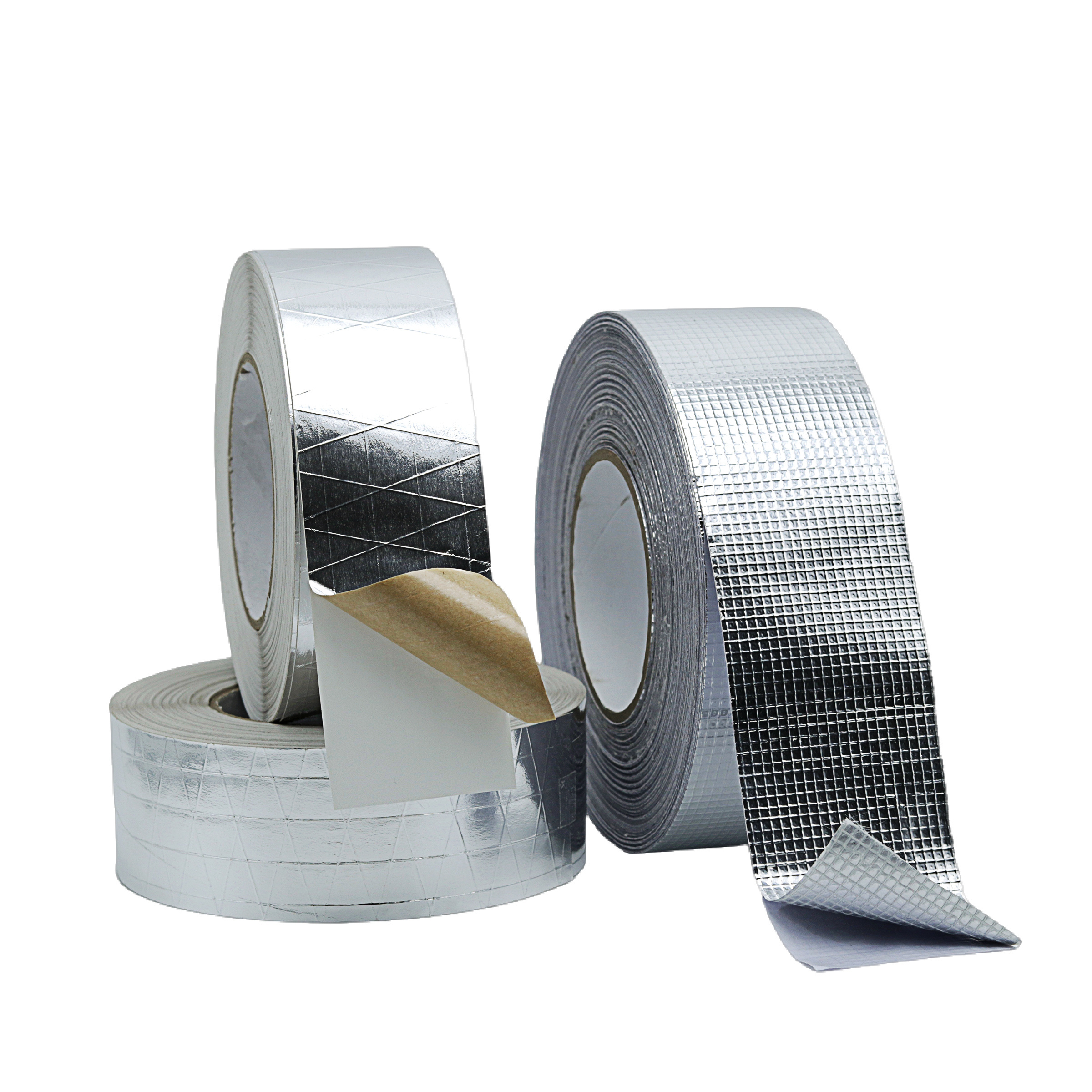 Hot Selling Waterproof Reinforced Aluminum Foil FSK Tape Heat Resistance Mesh Aluminium Tape