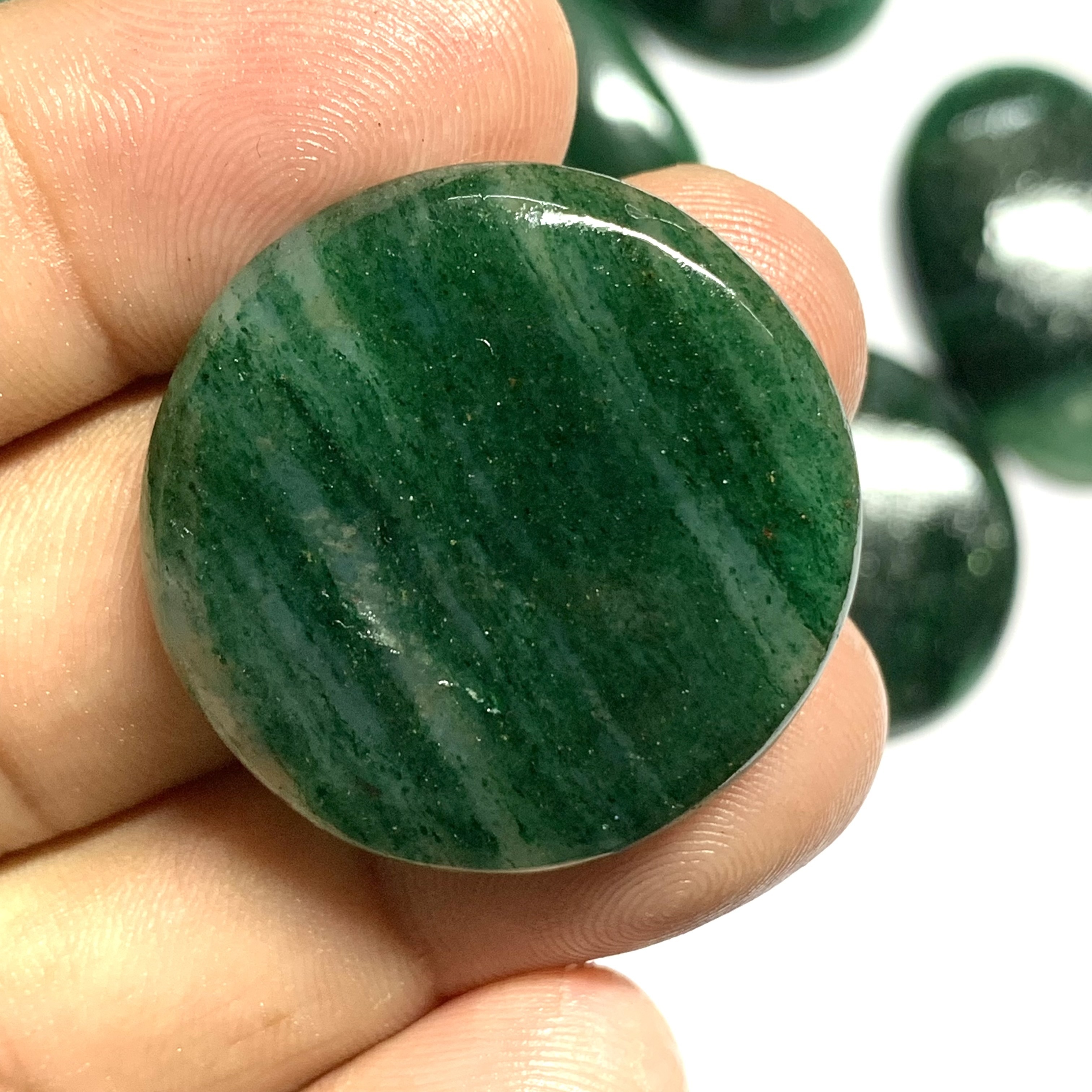 Aventurine Gemstone Natural Green Loose Gemstone Semi Precious Polish Cabochon Top Quality Stone Green Aventurine