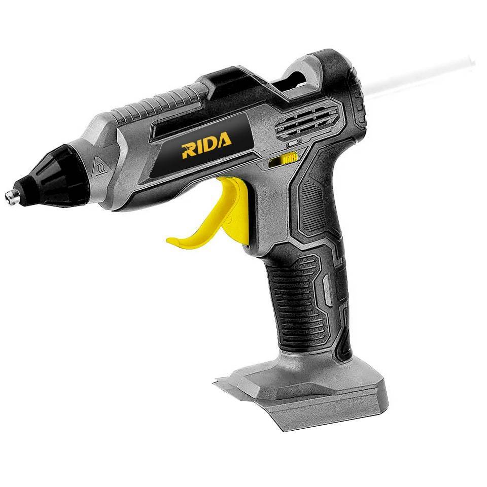 RIDA Fast Preheating Cordless hot melt Glue Gun with Glue Stick