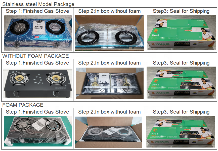 with stainless steel freestanding 2 two  burner cooker top cooktop kitchen lpg natural cylinder table cooking gas stove cooker