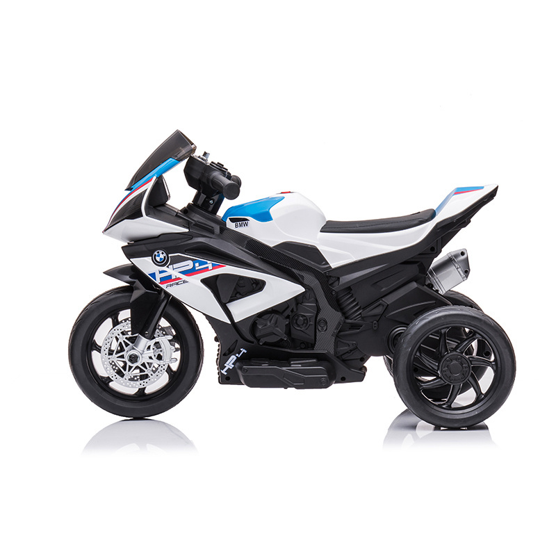 NEW cool children's electric motorcycle with One starting Button ,Front and back function Licensed BMW JT5008