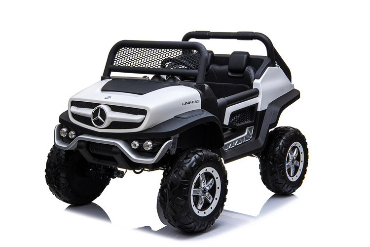 License Mercedes Benz Unimog 4 wheels remote control big kids ride on car truck