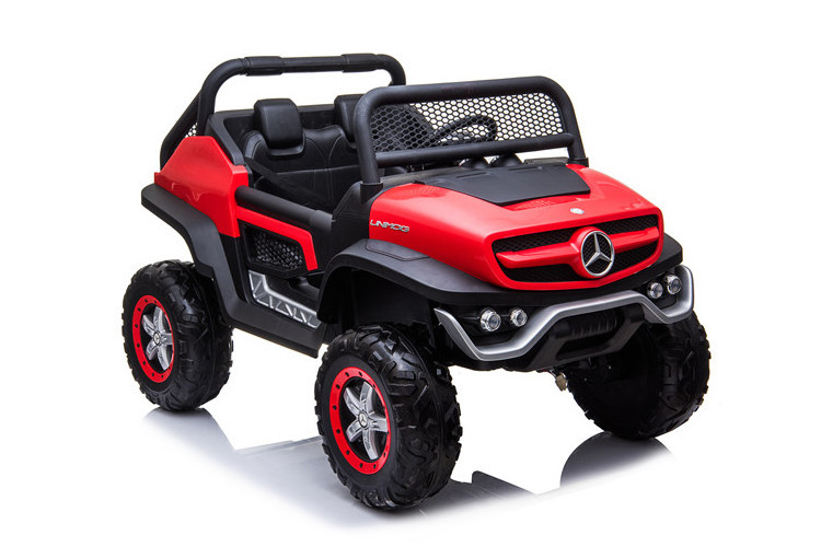 License Mercedes Benz Unimog 4 wheels remote control big kids ride on car truck