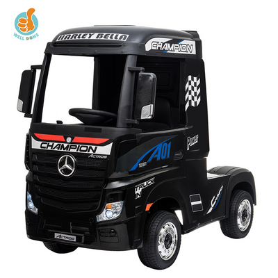 Big Cool Outdoor Electric Children Ride on Toy Truck Car Licensed Mercedes BENZ ACTROS TRUCK HL358