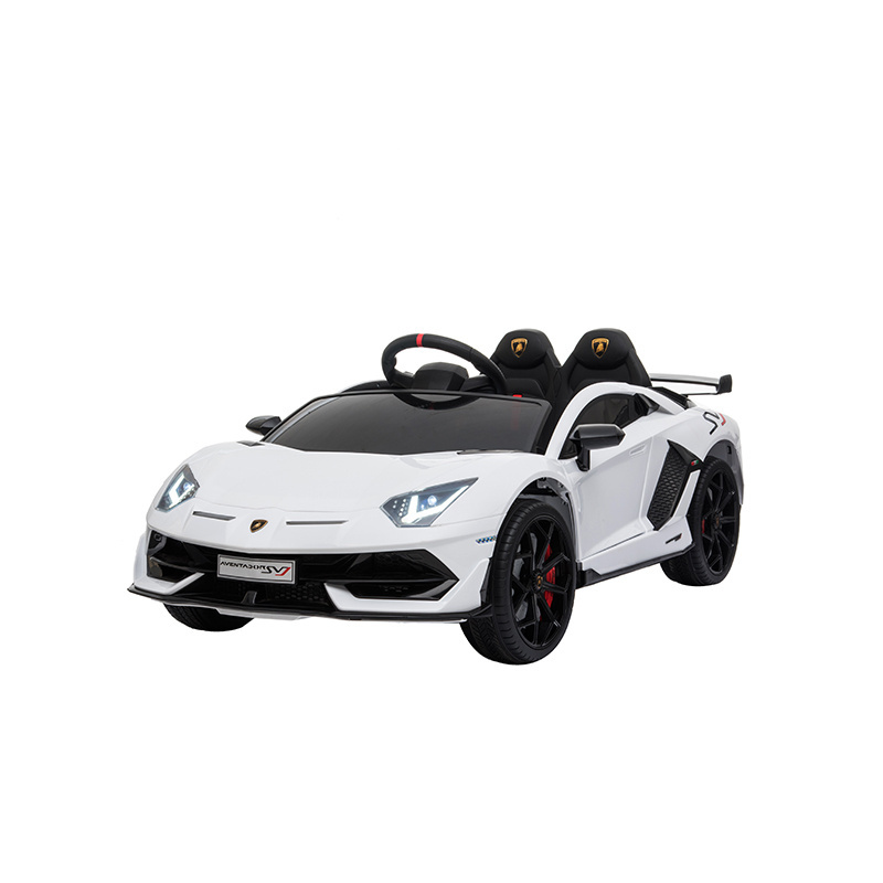 WDHL328 Licensed Lamborghini SVJ ride on car electric battery power four wheels