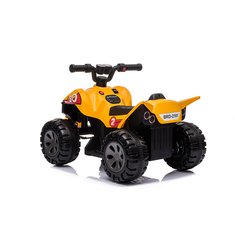 WDBRD-2101 6V Baby electric toy car kids ATV with four wheels and steering nob