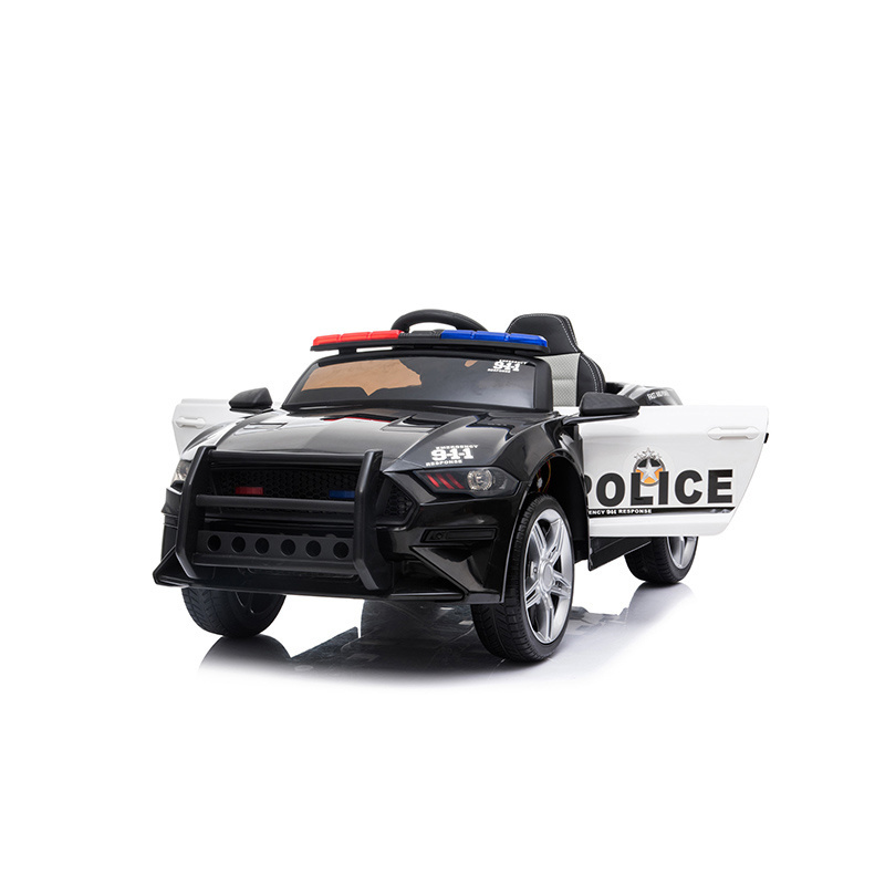 WDBBH0007  Kids Ride On Car police 12v toy car  lighting with handle toolbox alarm light and speaker