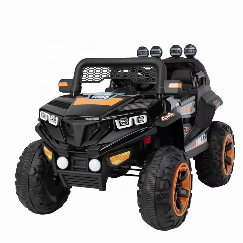 Hot Sale 12 Volt Four Wheel Battery Powered 2 Seater Baby Electric Ride On Car Children Toy Car With Remote Control For Kids