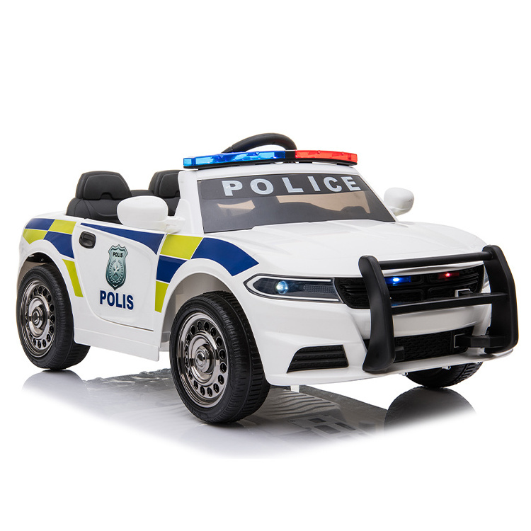 ride-on cars police voiture electrique enfant 12v ride-on car electric battery power carros electrico kids electric toy car