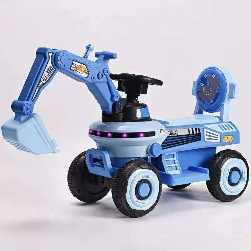 children's Car boys and girls toy car can sit people oversized electric excavator ride on toys