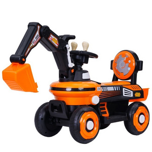 children's Car boys and girls toy car can sit people oversized electric excavator ride on toys