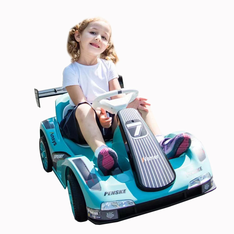 new design kids battery go kart electric toddler ride on 12v go kart