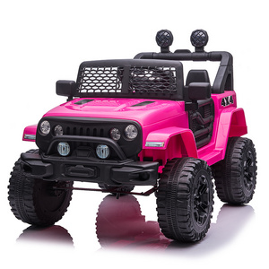 Children's Electric Toy Car Four Wheel Drive Can Ride Off-road Large Remote Control Pink Girl Babies Kids Electric Ride On Car