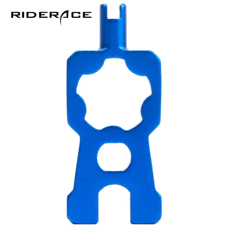 RIDERACE 4 IN 1 Bicycle Core Disassembly Installation Tools Valve Wrench Multifunction Schrader/Presta Valve Tool For MTB Bike