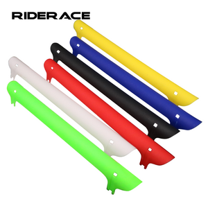 RIDERACE 1 PC Color Chain Guard Protector Durable Plastic Cycling Frame Cover Chains Stay Protection Bicycle Riding Accessories