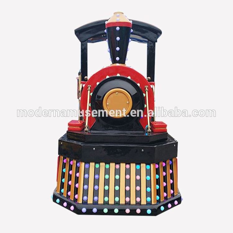 Kids amusement equipment trackless train mini electric mall train