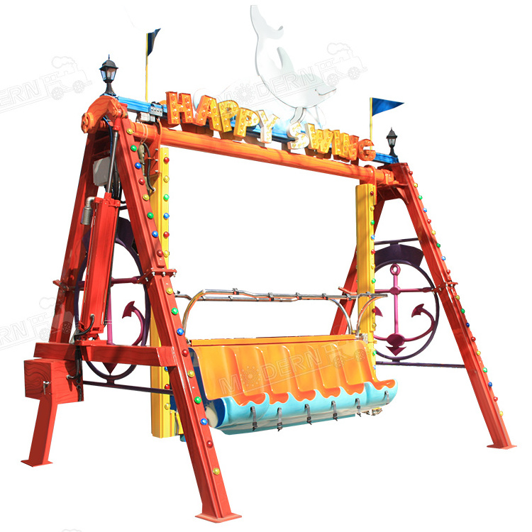 Attractive carnival rides 12 seats happy swing rides flying chair amusement rides for kids