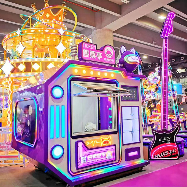 New Design Amusement Equipment Energy Supply Station Other Amusement Park Products Ticket Booth For Sale