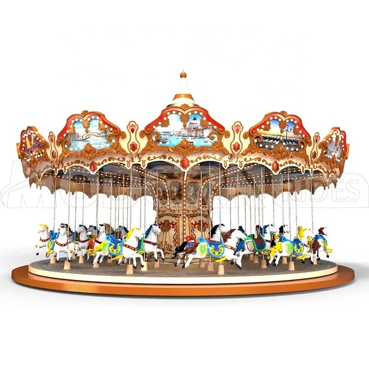 Modern customized new design high quality factory directly supply carousel horse rides for sale