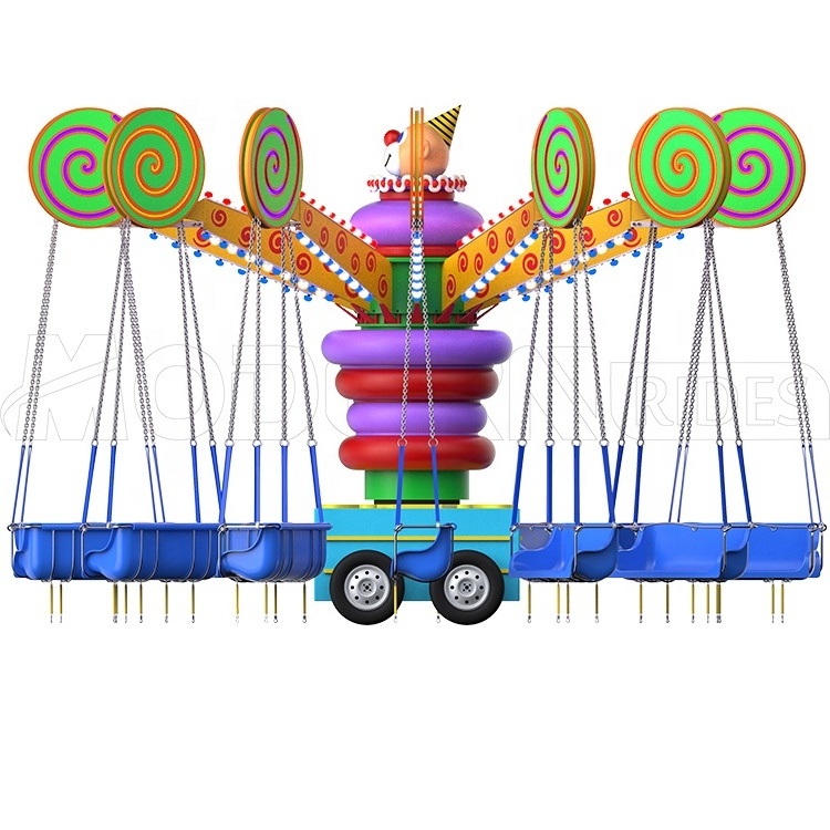 Portable funfair rides fairground trailer mounted thrill rides samba ...
