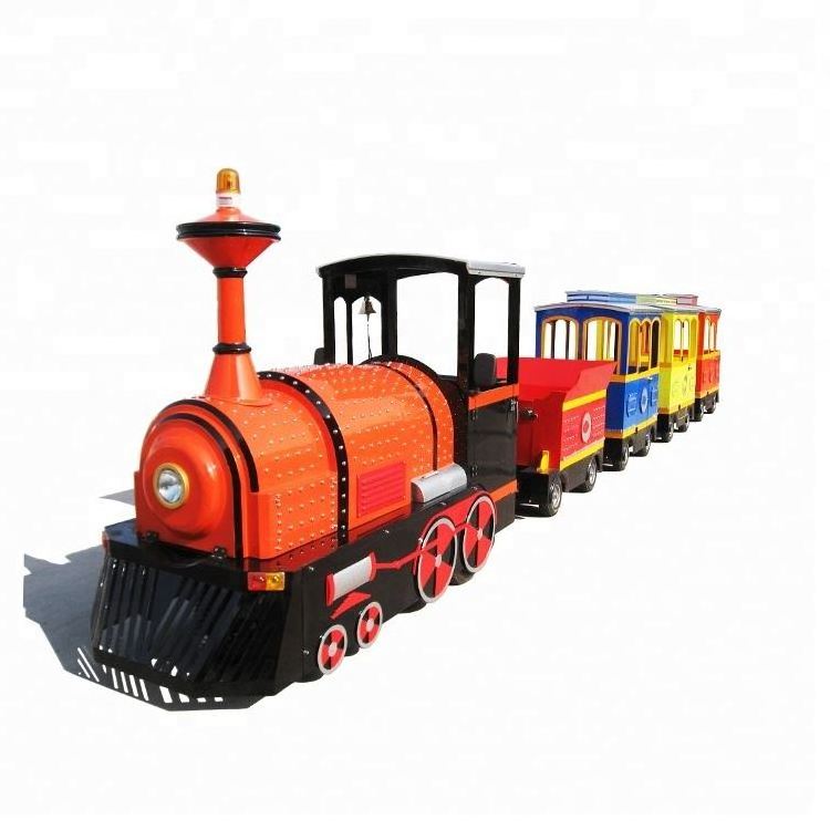 China high quality used amusement park road tourist trains for sale