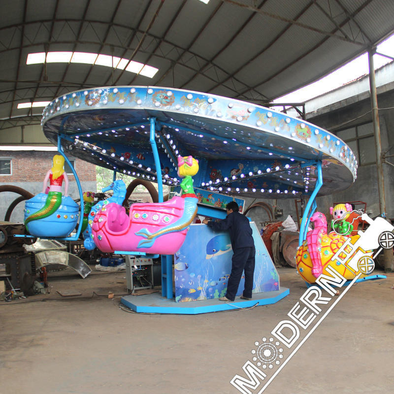 Zhengzhou Modern Fairy Tale Mermaid Amusement Swing Ride Ocean Walk Ride For Sale