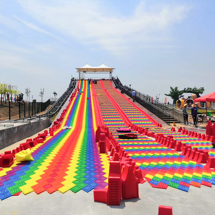 China amusement park thrilling ride Rainbow Slide for sale