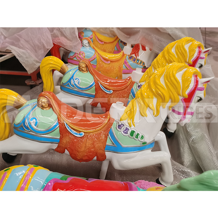 Modern customized new design high quality factory directly supply carousel horse rides for sale