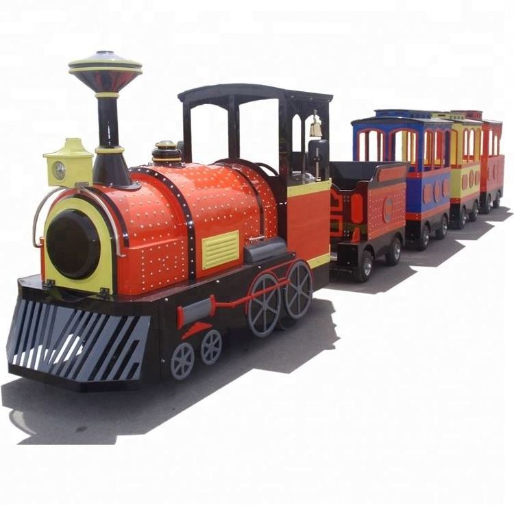 China high quality used amusement park road tourist trains for sale