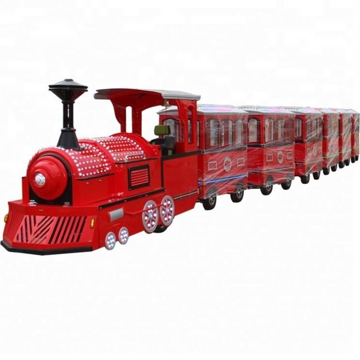 China high quality used amusement park road tourist trains for sale