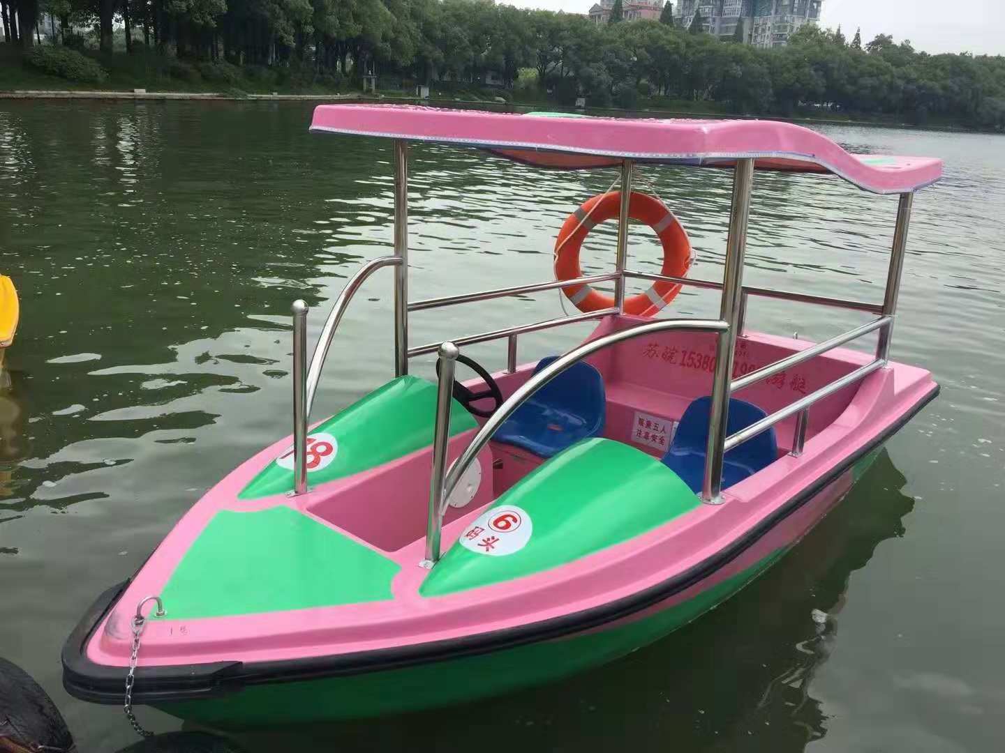 Modern electric aluminum water jet electric catamaran boat for sale