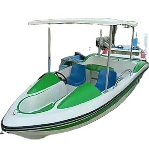 Modern electric aluminum water jet electric catamaran boat for sale