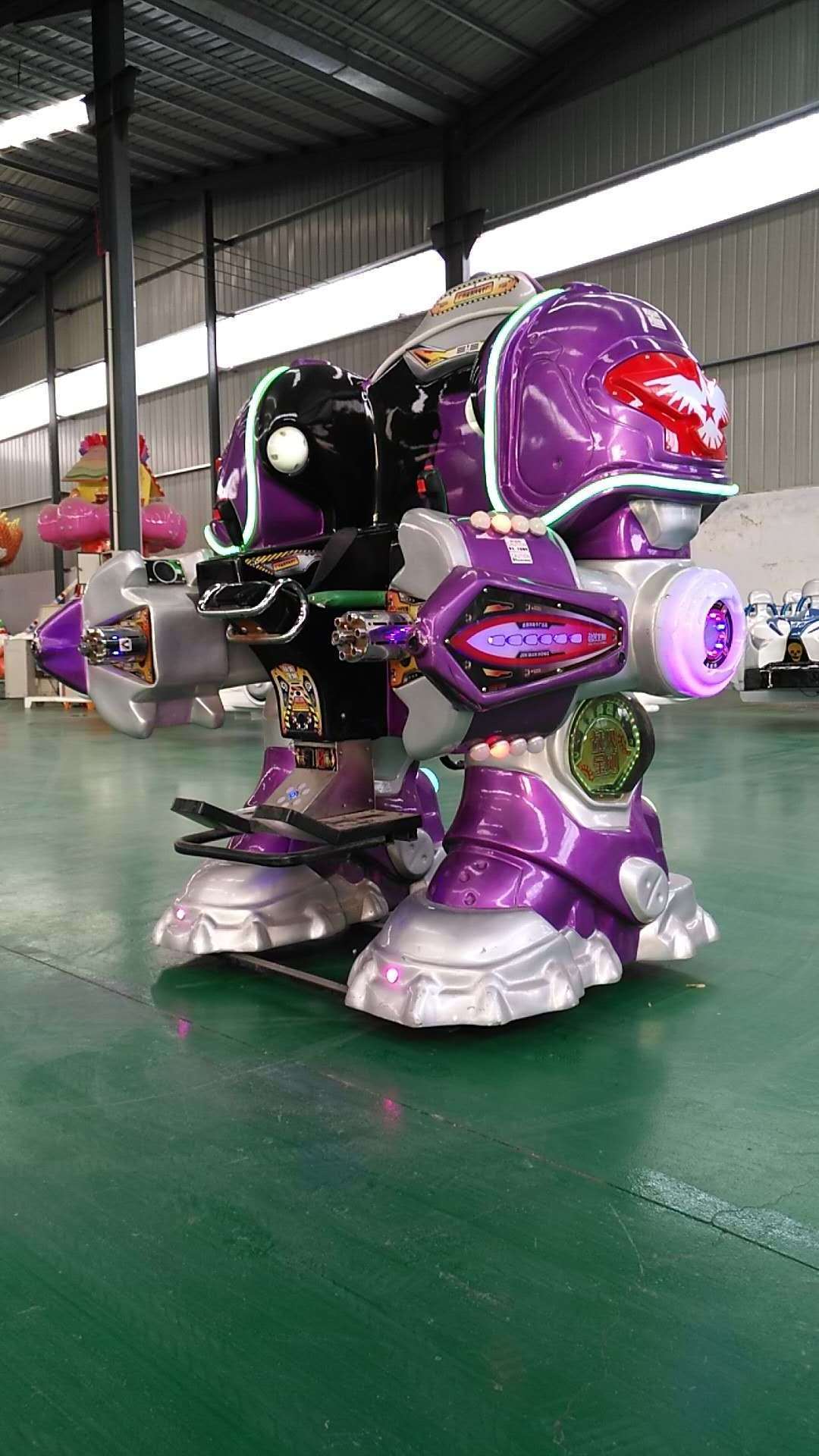 new fashion factory directly supply robot ride for sale amusement park rides adults robot ride