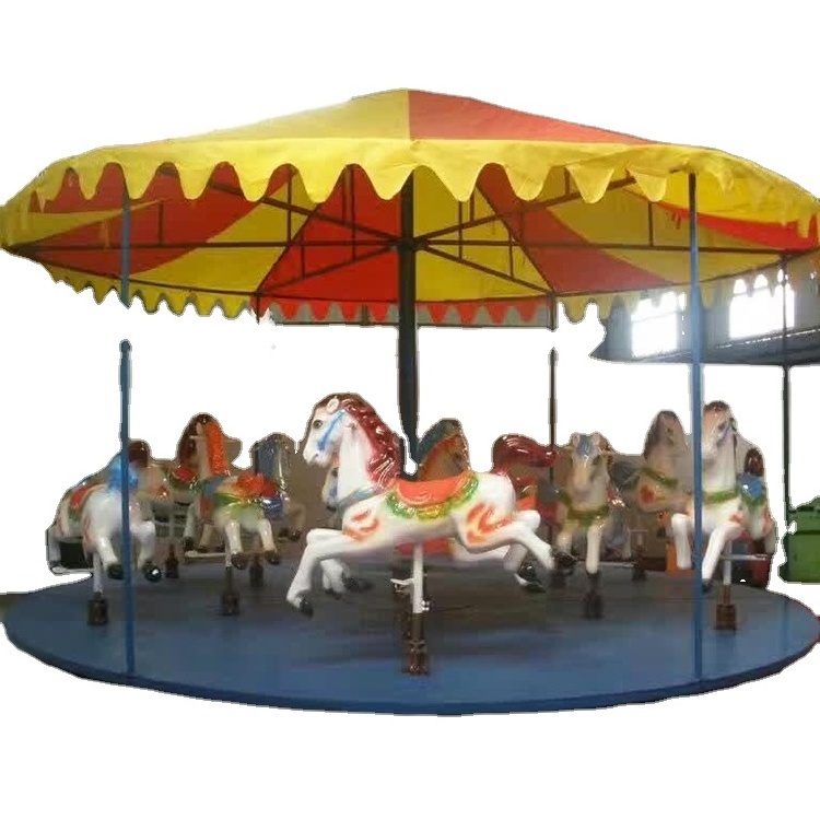 best-selling simple carousel rides playground-equipment-merry-go-round electric merry go round carousel amusement rides for sale